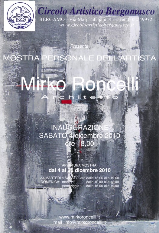 MOSTRA PERSONALE BG